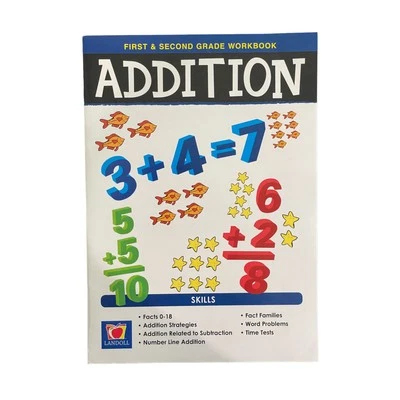 Addition Workbook for Ages 4–8 | Early Maths Practice for Reception to Year 2 - Image 1 of 4