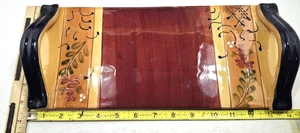Vassoio formaggio in ceramica usato 6"x14" con manici by Ambiance Romance Collection - Foto 1 di 4