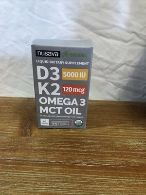 Gotas orgánicas de vitamina D3 K2 nusava caducidad: 27/02 nuevas selladas Foto 1 de 4