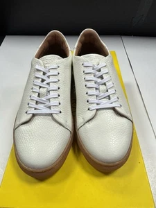 Goral Mellor de cuero blanco para hombre nuevo en caja talla 6 para hombre’s - Imagen 1 de 8