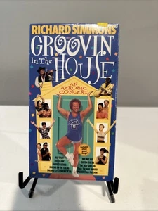 Richard Simmons Groovin' In The House An Aerobic Concert VHS New Sealed - Picture 1 of 5