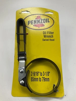 Llave de filtro de aceite Pennzoil 19432, 2-9/16" a 3-1/8", con cabezal giratorio Foto 1 de 4