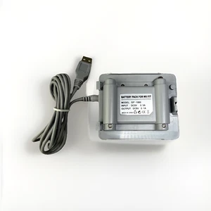 Paquete de baterías para Wii Fit Balance Board GF-1080 recargables con cable USB gris - Imagen 1 de 3