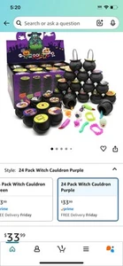 144pcs Halloween Party Favors, Cauldrons - Picture 1 of 3