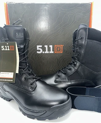 5.11 A.T.A.C. Bota táctica con cremallera lateral 8, para hombre US 11R, UK 10R, EU 45R, 12001 negra Foto 1 de 4
