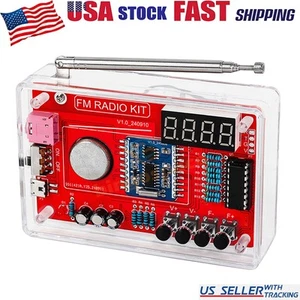 Radio FM digitale RDA5807 elettronica 87-108MHZ FAI DA TE kit pratica saldatura fai da te - Foto 1 di 17