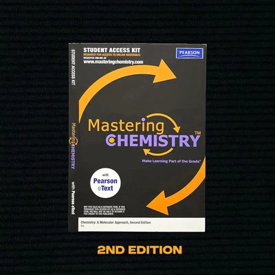 Mastering Chemistry 2nd Ed Student Access Code + eText | Pearson NEW Sealed - Image 1 of 3