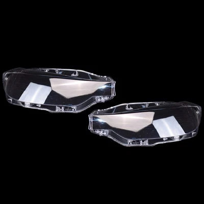 For BMW F30 F31 3 Series 2016 2017 2018 A Pair LED Headlight Headlamp Lens Cover - Image 1 of 4