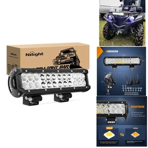 Durable 12 Inch 72W LED Light Bar - Ultimate Visibility for Off-Road Adventures - Picture 1 of 11