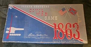 Juego de mesa de estrategia vintage 1961 Parker Brothers Civil War 1863 INCOMPLETO - Imagen 1 de 24