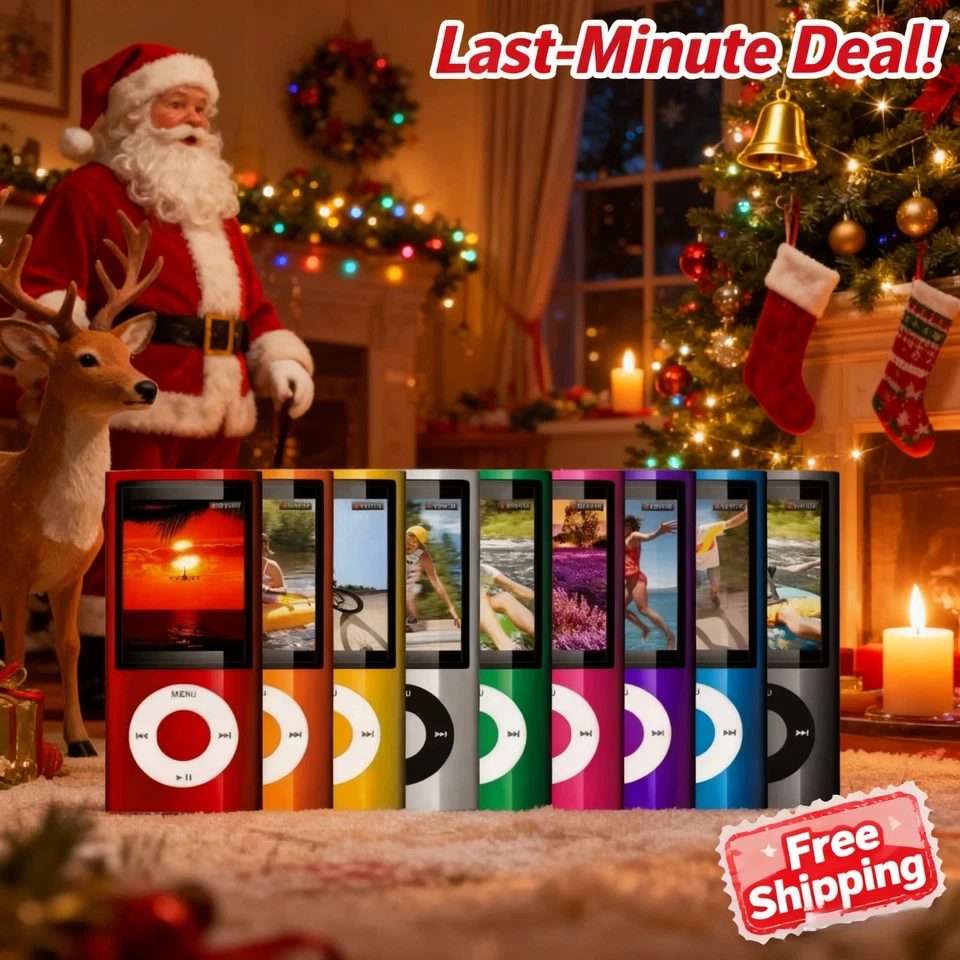 New Sealed Apple iPod Nano 4th 5th Generation 8GB All Colors -365 Days Warranty - Image 1 of 4