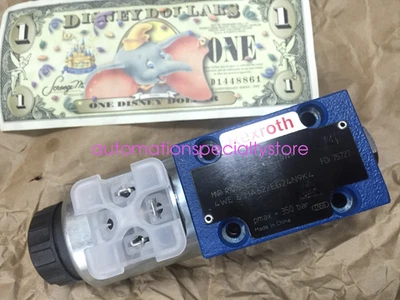 4WE6HA6X/EG24N9K4 NEW REXR0TH VALVE R900549534 4WE6HA62/EG24N9K4 Via DHL / Fedex - Image 1 of 4