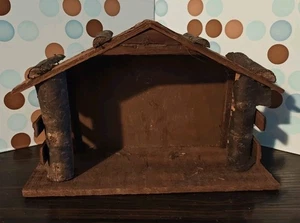 Vintage Inarco Wooden Manger, Japan - Picture 1 of 10