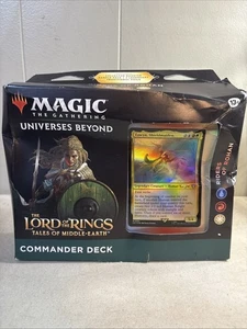 Magic The Gathering: EL SEÑOR DE LOS ANILLOS: MAZO COMANDANTE: JINETES DE ROHAN - Imagen 1 de 5