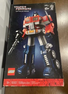 Nuevo Lego Icons Hasbro Transformers Optimus Prime Figura 10302 Caja Dañada - Imagen 1 de 24