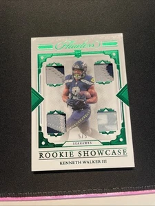Kenneth Walker III 2022 Rookie #RS-KW Flawless Quad Patch /5 - Picture 1 of 2