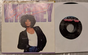 SYNTH POP Whitney Houston So Emotional Arista 9642 1987 NM PROMO Pic Slv - Picture 1 of 2