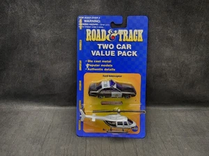 Maisto Road & Track #53 Ford Interceptor & Bell Jet Ranger confezione due auto 15085 - Foto 1 di 4