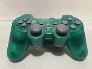 Sony Playstation PSone PS1 Offizieller Analog Controller Emerald Green SCPH-110 - Bild 1 von 3