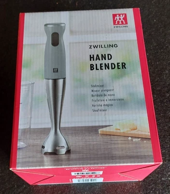 Batidora de varillas Zwilling 550 vatios de acero inoxidable con recipiente de 600 ml batidora de mano nueva - Imagen 1 de 4