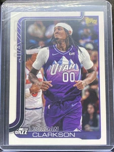 2025 Topps Flashback Jordan Clarkson Base #132 Jazz - Bild 1 von 2