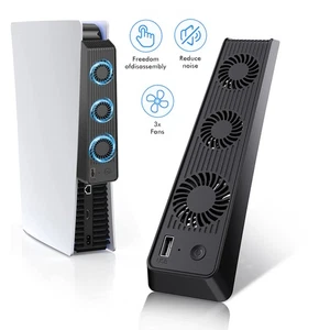 Externer Lüfter Kühler Spiel Zubehör für PS5 PlayStation 5 Host Konsole - Bild 1 von 7