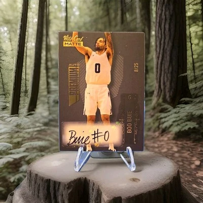 2022-23 Wild Card Matte BOO BUIE #MB-A Rookie Blue Premium Auto 8/25 - Image 1 of 3
