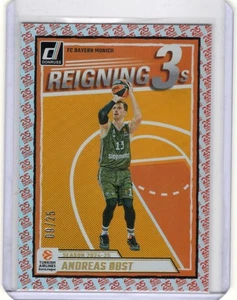 2024-25 Panini Donruss Euroleague - Andreas Obst #4 25th Anniversary - /25 - Bild 1 von 2