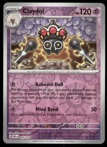 Claydol 095/197 Reverse Holo SV03: Obsidian Flames NM - Bild 1 von 2