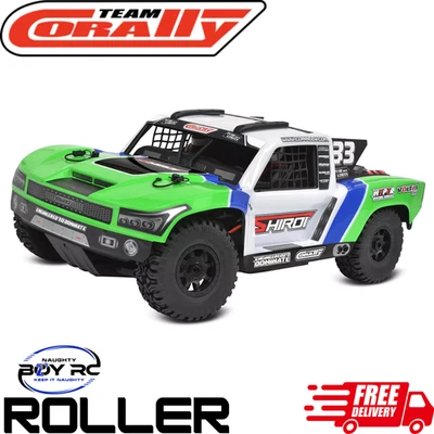 Team Corally Shiroi XP6 1/8 6S Short Course Truck Roller Green NO ELECTRONICS - Image 1 of 4
