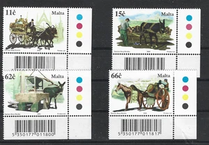 Malta  1409 - 12  Pferde  Esel  Kutschen  **  (mnh) - Picture 1 of 1