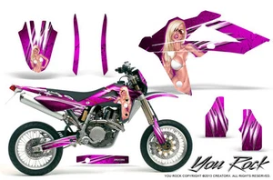 HUSQVARNA TC/TE/SMR 250/450 05-11 GRAPHICS KIT DECALS STICKERS CREATORX YRPNP - Picture 1 of 1