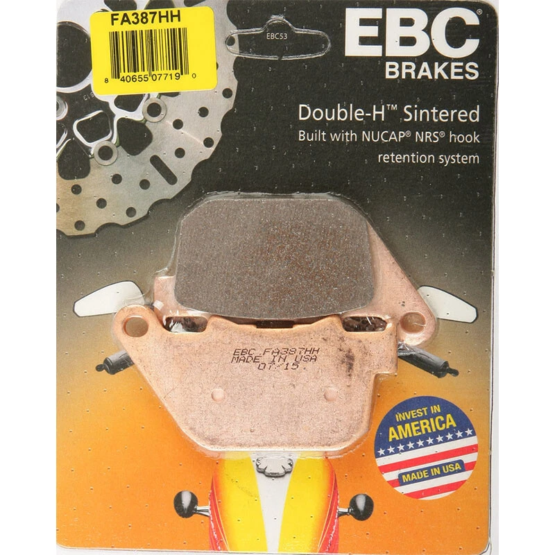EBC  BRAKE PADS FA837HH DOUBLE-H SINTERED Harley-Davidson XR1200X 2011-2012 - Изображение 1 из 1