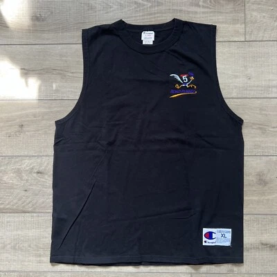 Camiseta sin mangas de empleado de Internet de alta velocidad Road Runner Roadrunner Champion XL de colección Foto 1 de 4