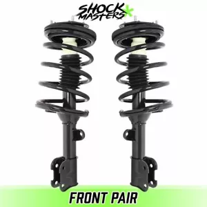 Front Pair Complete Strut with Coil Springs for 2007 2008 2009 Hyundai Santa Fe - Picture 1 of 6