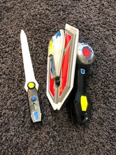 VINTAGE SUPERHUMAN SAMURAI SYBER-SQUAD SYNCH-SWORD 1994 PLAYMATES