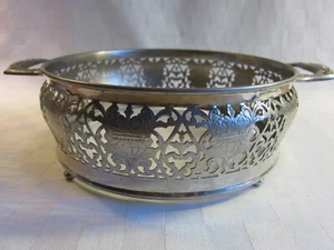 Vintage Royal Rochester #1291 Metall-Kasserolle mit Fuß Ständer Träger 7,5" - Bild 1 von 8