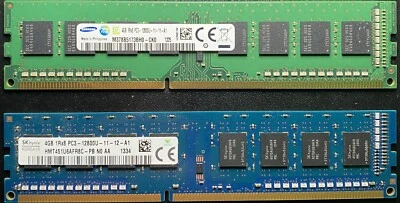 4GB 1Rx8 DDR3 PC3 PC Desktop Ram Memory PC3-12800 1600MHZ TESTED (Mixed Brands) - Image 1 of 2