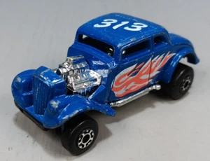 Matchbox 33 Willys Gasser/street rod "313" white heat - Picture 1 of 4