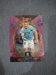 2022-23 Panini Select La Liga Terrace Purple Mojo Prizm Iago Aspas #54 - Picture 1 of 2