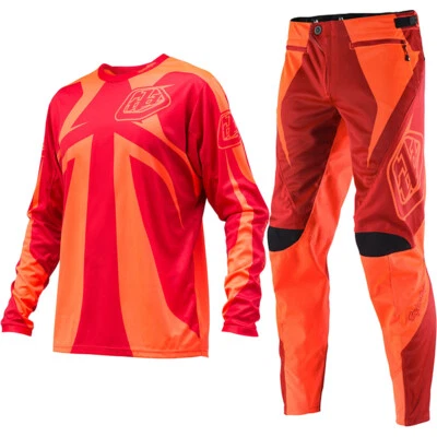 Troy Lee Designs TLD Para hombres MTB Sprint Gear Set Kit Rocket Rojo Naranja Grande / 34 Foto 1 de 4