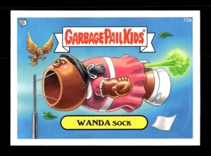 2014 Topps Garbage Pail Kids Series 1 10a WANDA SOCK Rare GPK TRADING CARD - Picture 1 of 2
