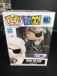Funko Pop! Televisión Rose Wilson #582 Teen Titans Go! DC Toys R Us Exclusivo - Imagen 1 de 7