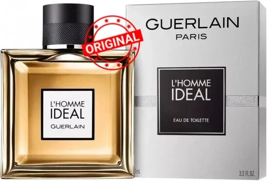 Guerlain LHomme Ideal EDT💯ORIGINAL 3.3 FL OZ /100 ml  Perfume men Fragrance - Image 1 of 1