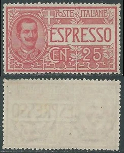 1903 KÖNIGREICH EXPRESS 25 CENT GUMMI NICHT ORIGINAL - RF21-9 - Bild 1 von 1