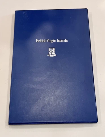 1973 British Virgin Islands, First Day of Issue Stamps & Proof Coin Set, inc Cover
