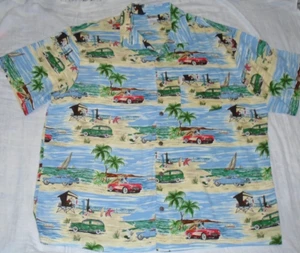 CAMISA HAWAIANA WALT DISNEY WORLD VACATION MICKEY, DONALD, PLUTO, GOOFY TALLA XXL - Imagen 1 de 2