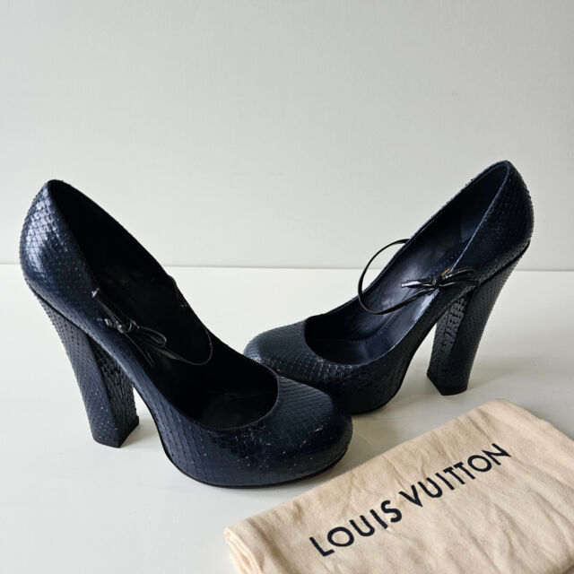 LOUIS VUITTON Monogram Idylle Slingback Heel Open Pumps - Sale