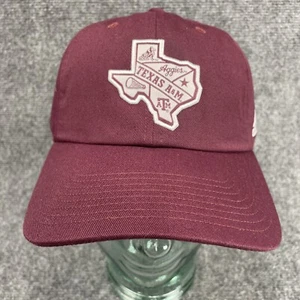 Texas A&M Aggies Hat Maroon Logo Strap-Back  Baseball Cap NCAA - Picture 1 of 5