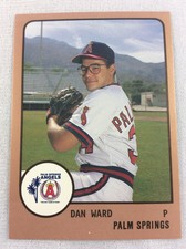1988 Palm Springs Angels-ProCards Minor League Baseball Card-Dan Ward